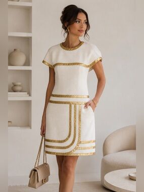 chanel short white dress Gracie Abrams's $16,950 Ring Shines Just as Bright as Her Little White Dress at the Chanel Couture Show